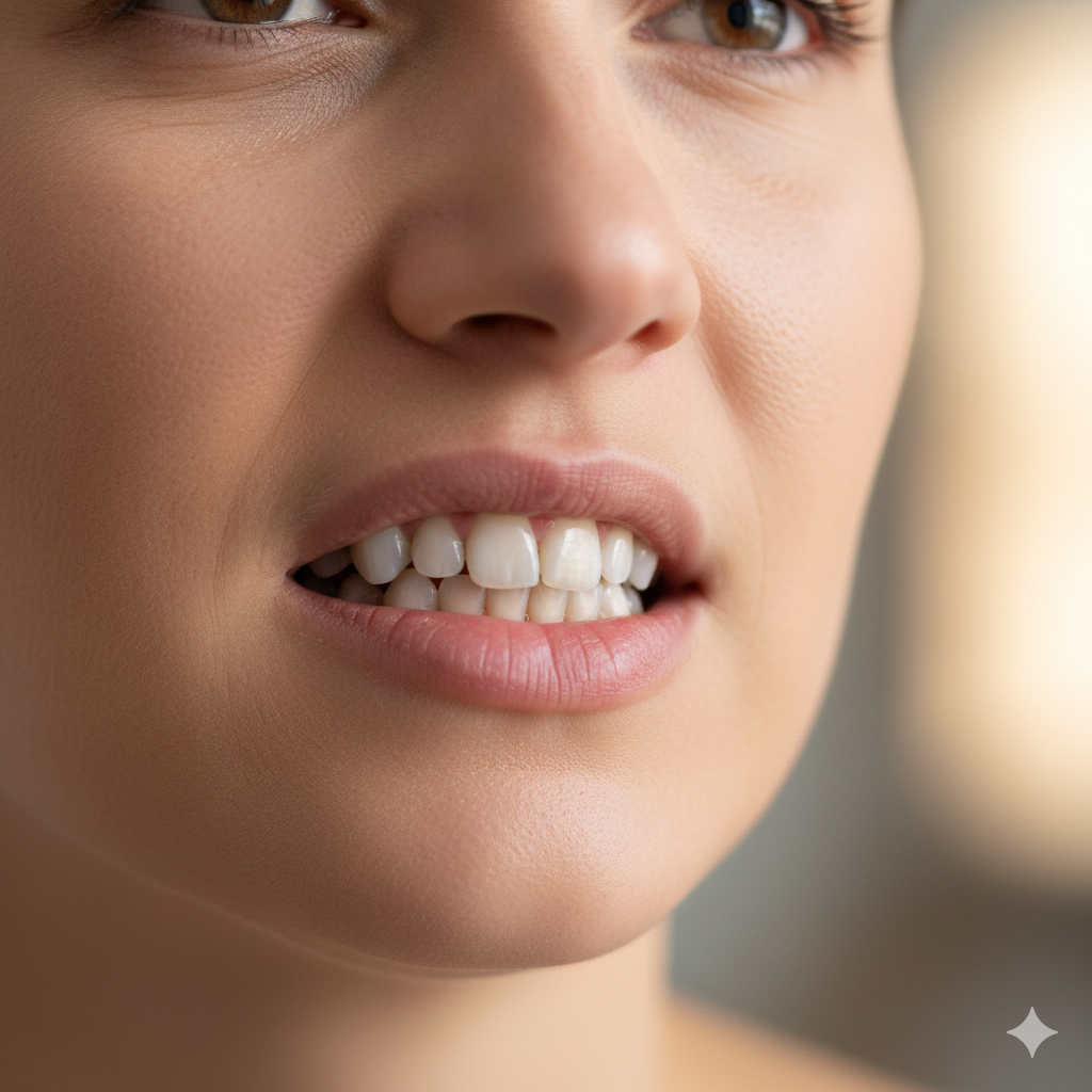 歯並びが気になるのイメージ